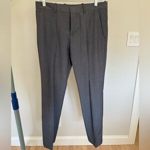 Perry Ellis Men's Heather Gray Dress Pants